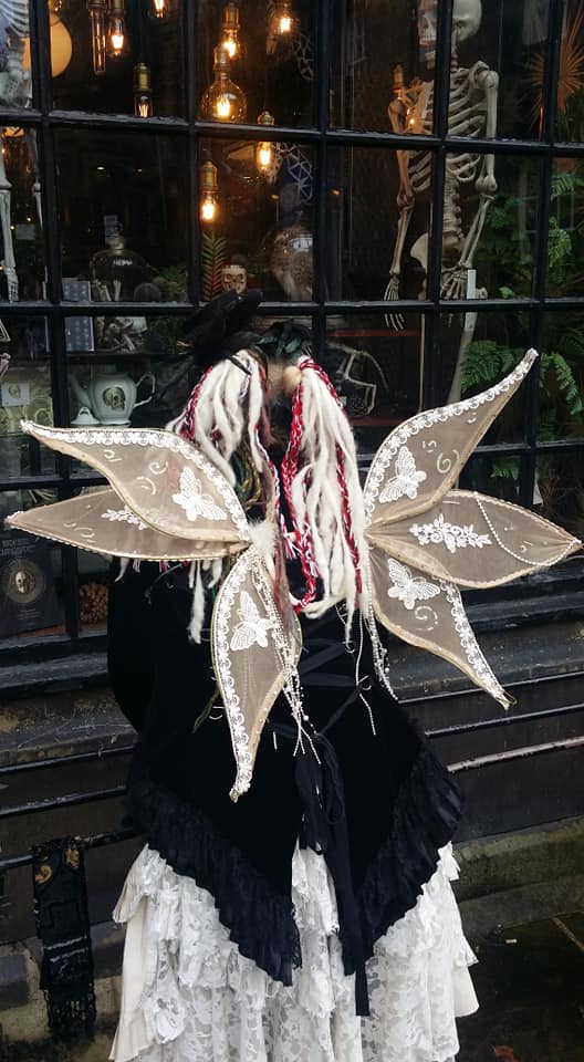 JoanneFreyja's tweet photo. Fairy shopping #wonderfulwings #freyjafairy #Haworth #VisitMainStreet #Bronte #Yorkshire #YorkshireDales https://t.co/1CqxuYlN5o