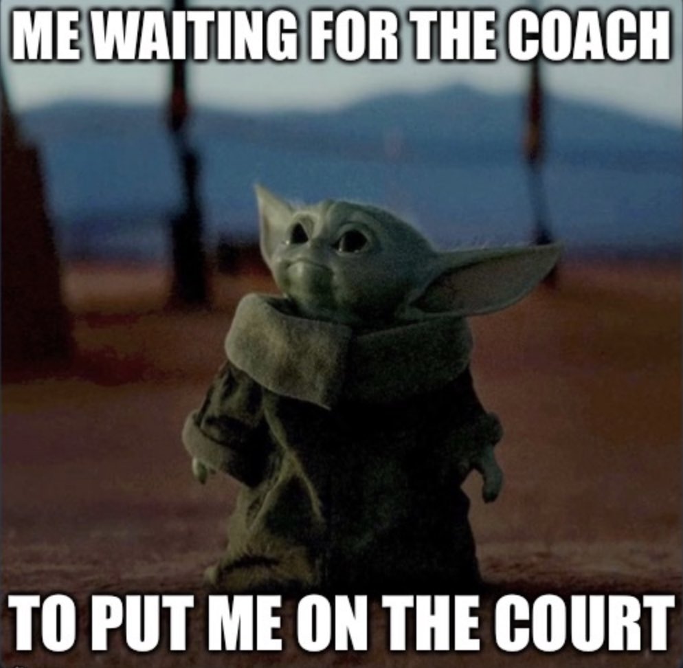 QUESTION 🤔: Which Baby Yoda meme describes your #volleyball life?, image size:994x972