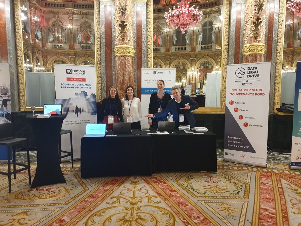 Campus <a href="/AfjeAfje/">AFJE</a> au salon intercontinental Opera! Retrouvez nous <a href="/DataLegalDrive/">Data Legal Drive - EQS Group</a> &amp; les Editions Legislatives ! 
#RGPD #GDPR #datalegaldrive #dpo #afje
