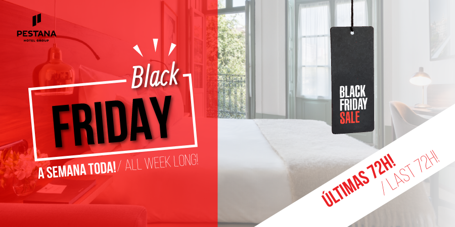 ⏰ Tic Tac... A campanha de Black Friday está quase a terminar! Aproveite as últimas 72 horas e reserve já as suas próximas férias ao melhor preço! ➡️ bit.ly/35qMiwk