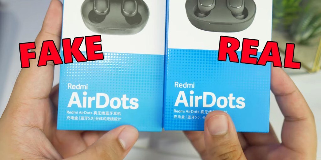 Real vs. fake.
Here's how we can know if it's the real #RedmiAirDots or not. nasilemaktech.com/fake-redmi-air…