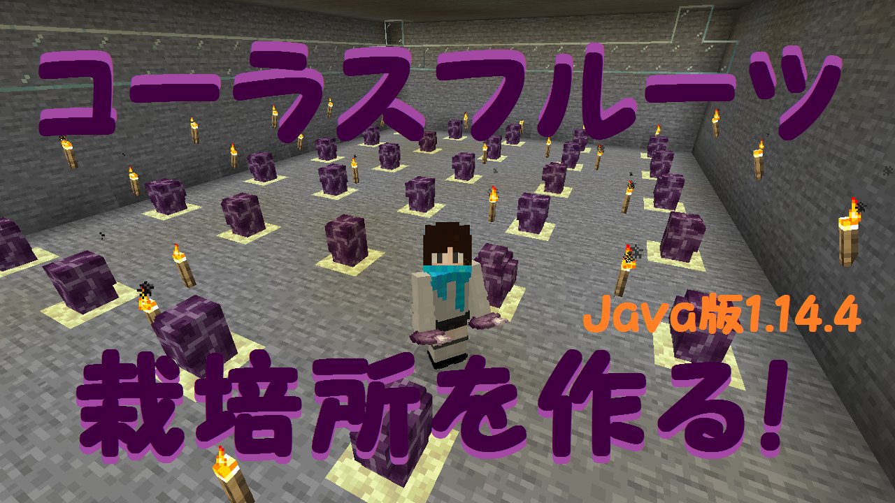 うさぽてとclub こんにちは ノ 久しぶりのマイクラ配信は コーラスフルーツ栽培所をのんびり作りたいと思います W B お時間合えば是非 マイクラ Minecraft 生配信 コーラスフルーツ うさぽてと 動画はこちら T Co