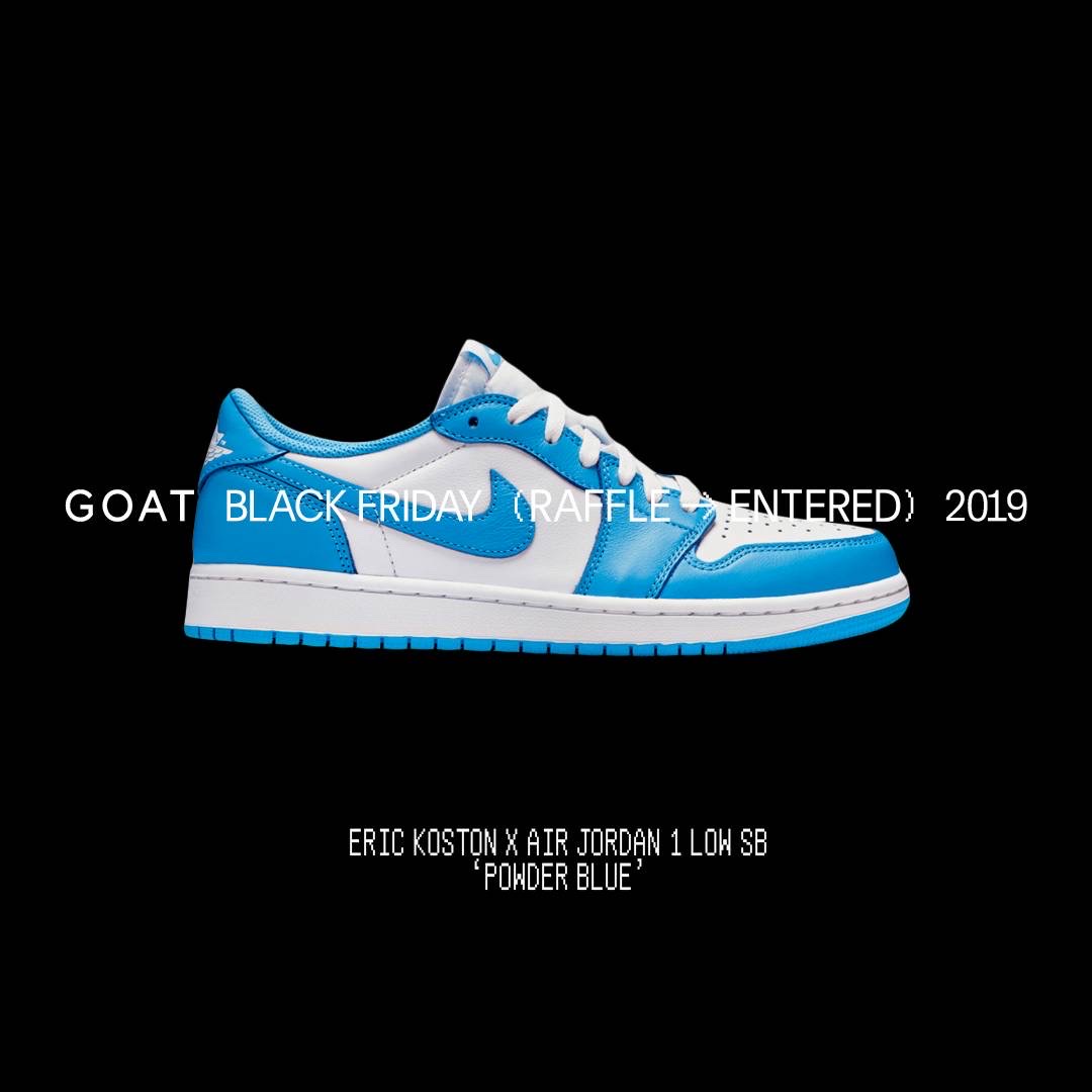 Enter the #GOATBlackFriday raffle for a chance to win sneakers, credit and other exclusive prizes. goat.app.link/eFx2ucw0l1