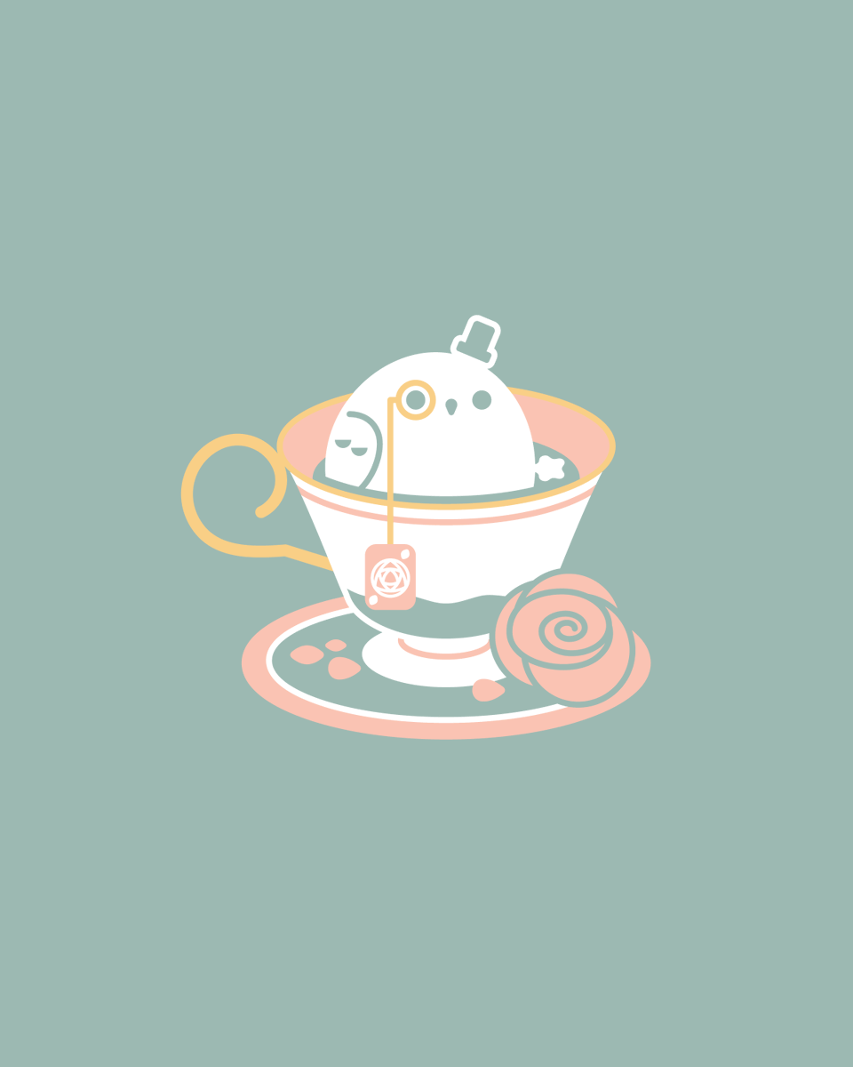 quiescentsnow's tweet photo. Posting my art on Twitter for the first time _(:> Here're the first 3 designs I made when I decided to start making merch for artist alleys again! There's Red Bean Meowtcha Green Tea, Owl Grey Rose Tea, and Strawbunny Mint Tea!

#simpledesign #limitedcolors #vectorart #teanimals https://t.co/NJb1zxeI3Q