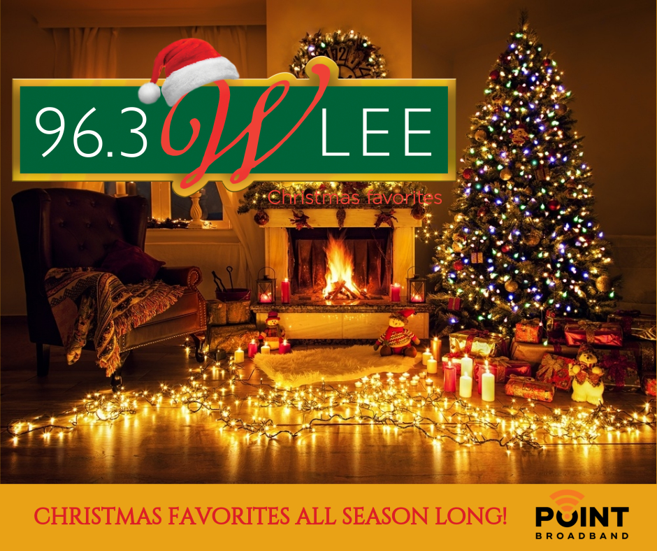 963wlee's tweet photo. @963wlee is now CHRISTMAS FAVORITES! Throughout the season, we'll be play nothing but your favorite Christmas music presented by @PointBroadband. Tune to 96.3 FM or listen online at https://t.co/FsmBXmrLDX. Also via Alexa smart speakers. MERRY CHRISTMAS!! https://t.co/8goW1QnlGv