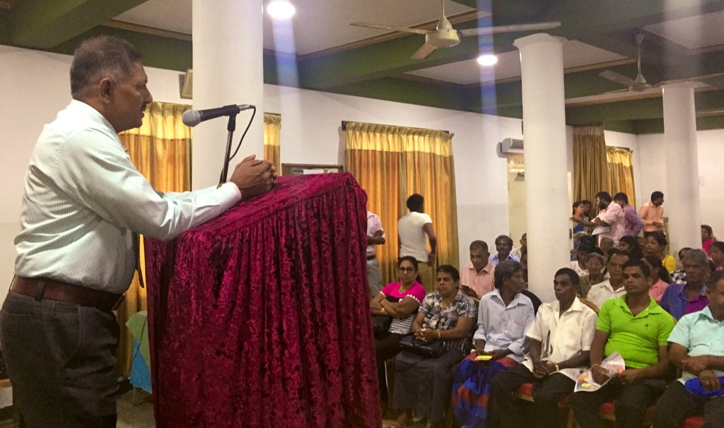 At #Anuradhapura today, joining NC Provincial public awareness &amp; community mobilisation event on #Right2Info #RTIsl organised by Media Ministry and <a href="/AfrielYouth/">AFRIEL Youth Network</a>. 200+ community leaders have gathered. Event being conducted in Sinhala &amp; Tamil languages. #lka #RTI