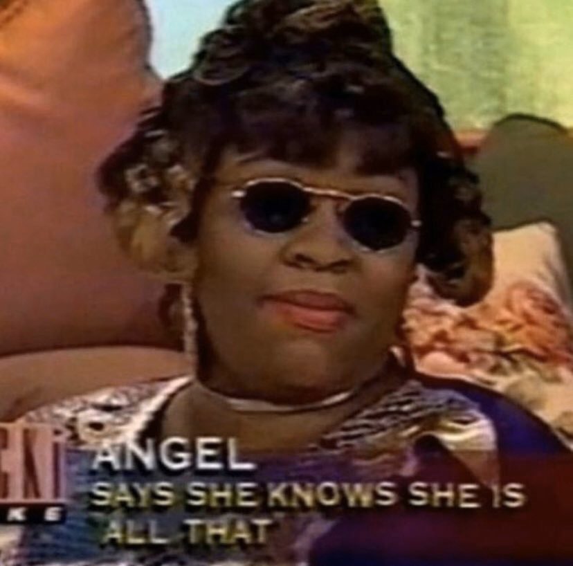 reactions on Twitter "ricki lake angel says she knows she is all that