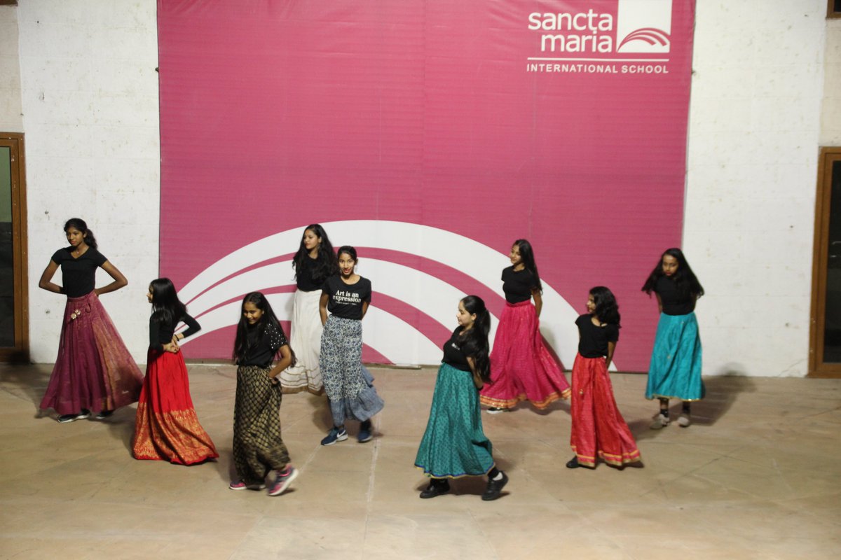 's tweet image. Sancta Marians children blow off steam with their friends, spend a fun time with their teachers, be themselves on the most awaited event of the year, the Night Out.

#NightOut #FunAndFrolic #SanctaMariaInternationalSchool #CambridgeInt #BestSchoolsInHyderabad