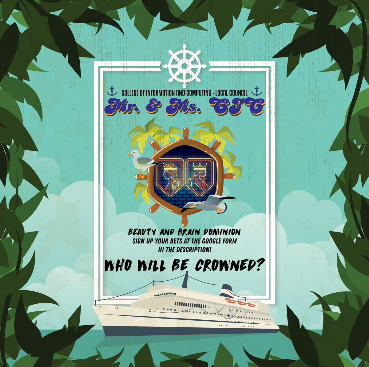 CICLocalCouncil's tweet photo. PISTA NG MGA PIRATA

(Lists of events and Registration)

Calling all class mayors to register your teams now per event!
Registration will only be available until December 01, 2019 (11:59 pm)

MECHANICS: https://t.co/WSavupjFzE

#PistaNgMgaPirata 
#TogetherWeSail https://t.co/xLsx370efB