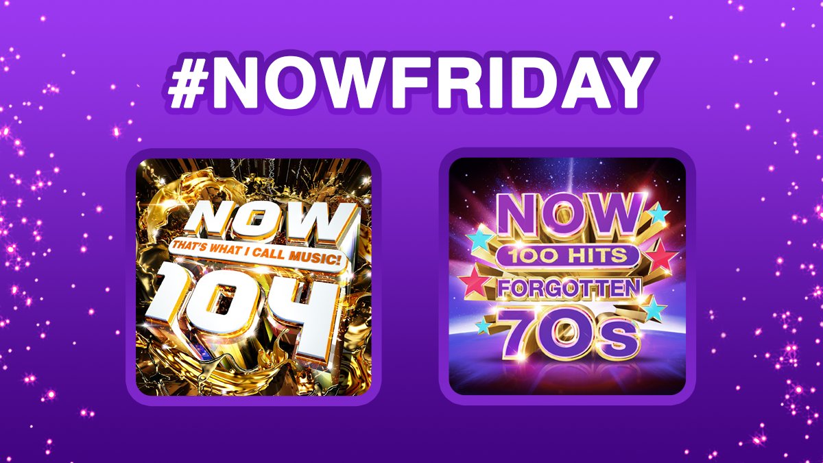 NOWMusic's tweet image. It's #NOWFriday!

For your chance to win these 2 albums simply RT &amp;amp; Follow! #win #competition 🤑🎁

T&amp;amp;C's: nowmusic.com/twitter-terms