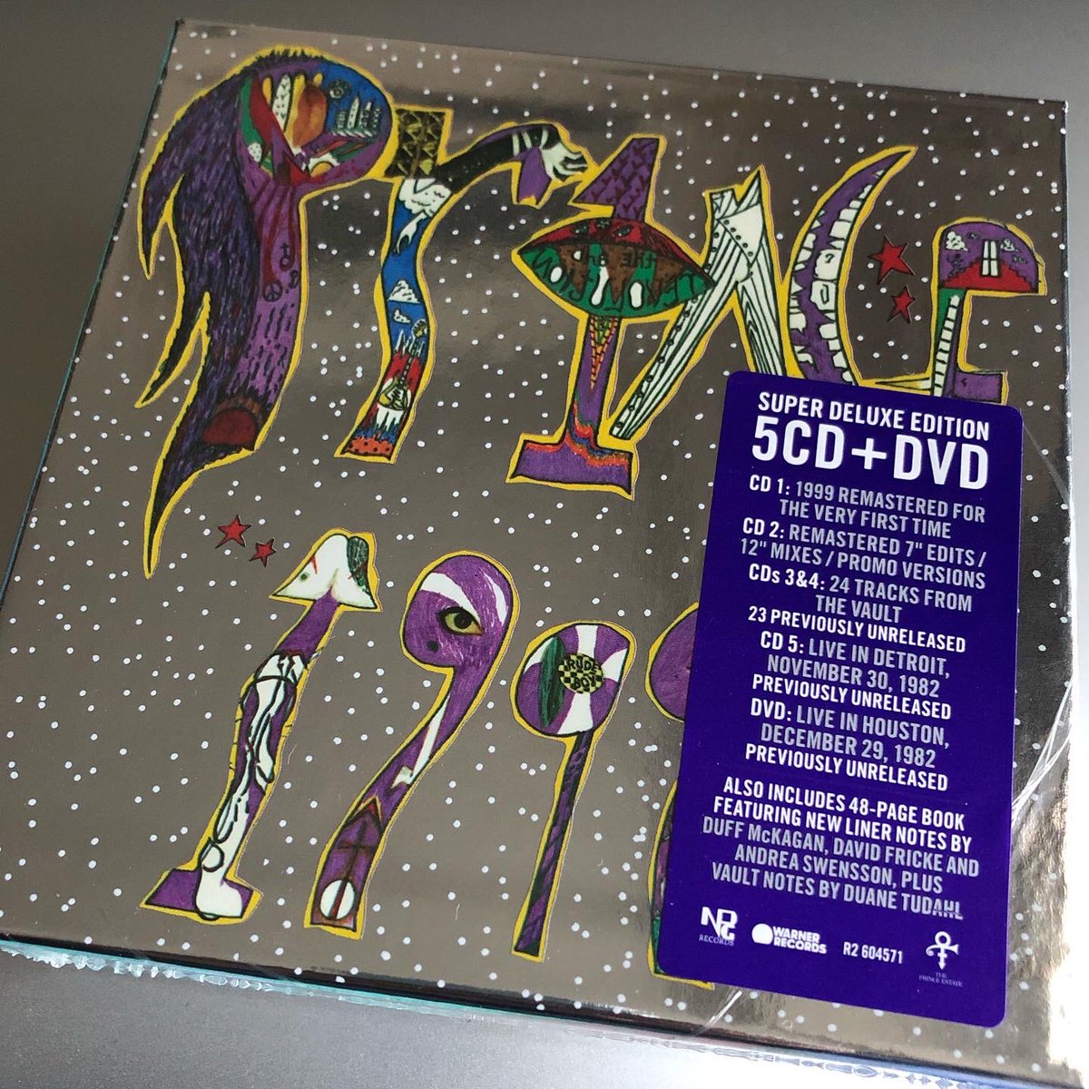 Masa 届いた Prince 1999 Super Deluxe Edition Prince 1999superdeluxeedition