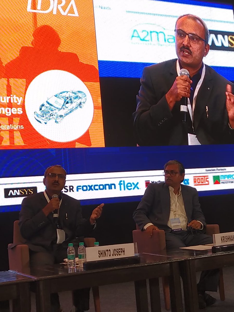 TNTDPC_Official's tweet image. Opening remarks by Mr Shinto Joseph Director,LDRA Technology Pvt.Ltd
#functionalsecurity #regulatorychanges