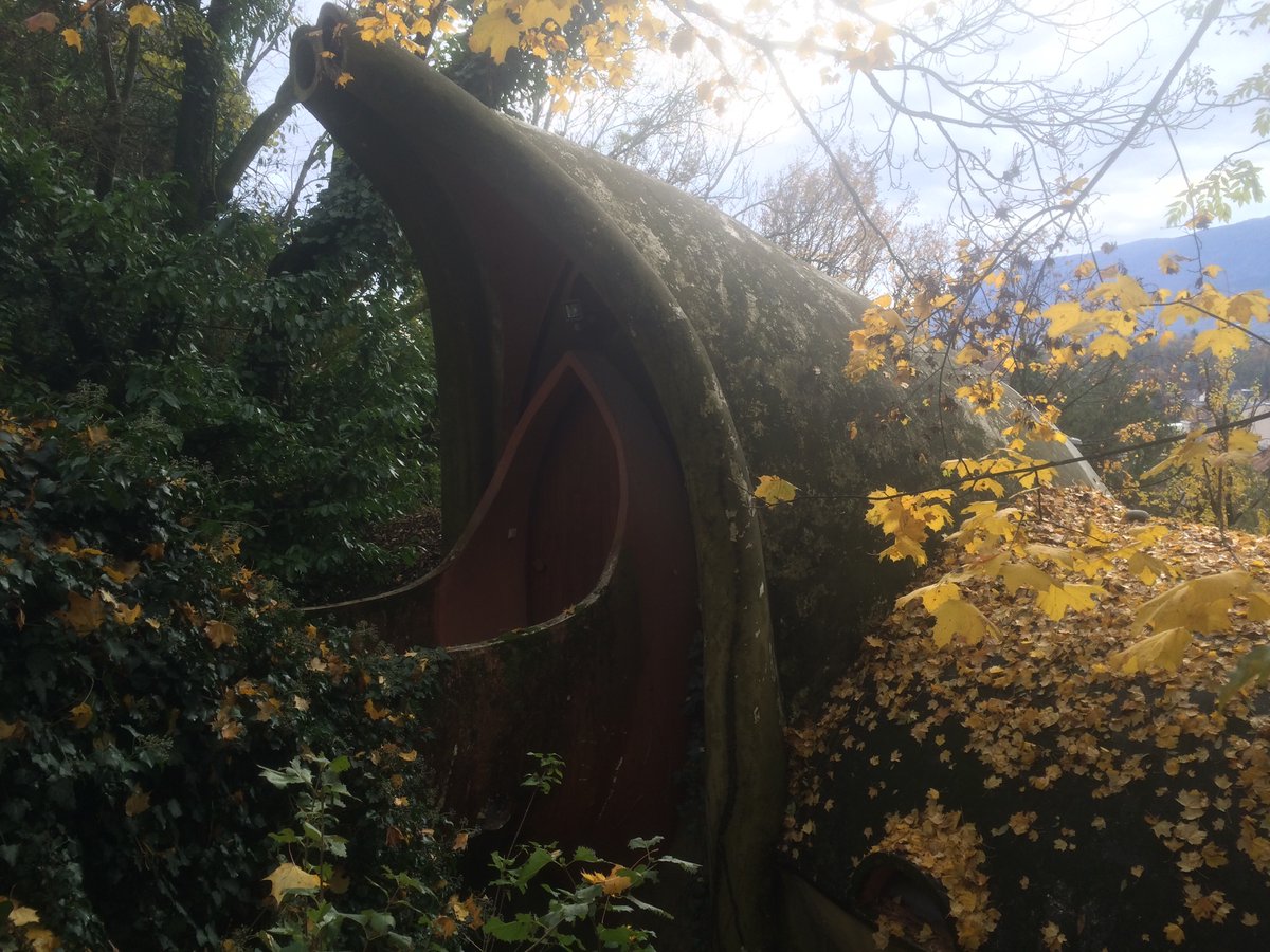 archi_scope's tweet photo. La Villa Chanéac, camouflée sous les feuilles d’automne. 

Chanéac, 1976.

#chaneac #architecture #organic  #seventies #teamarchi https://t.co/pi4A60beqc