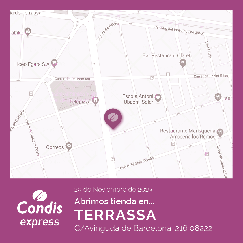 Condislife's tweet photo. ¡Hoy empezamos el día con fuerza!🥳
🎊Inauguramos una nueva tienda #Condis en #Igualada y un nuevo #CondisExpress en #Terrassa 🎊
Nos encontrarás en:
📍Igualada ➡️ https://t.co/sIFgry8Obo
📍Terrassa ➡️ https://t.co/3qt0NGUeVG
#CondisCrece https://t.co/UMgZy0TZLn
