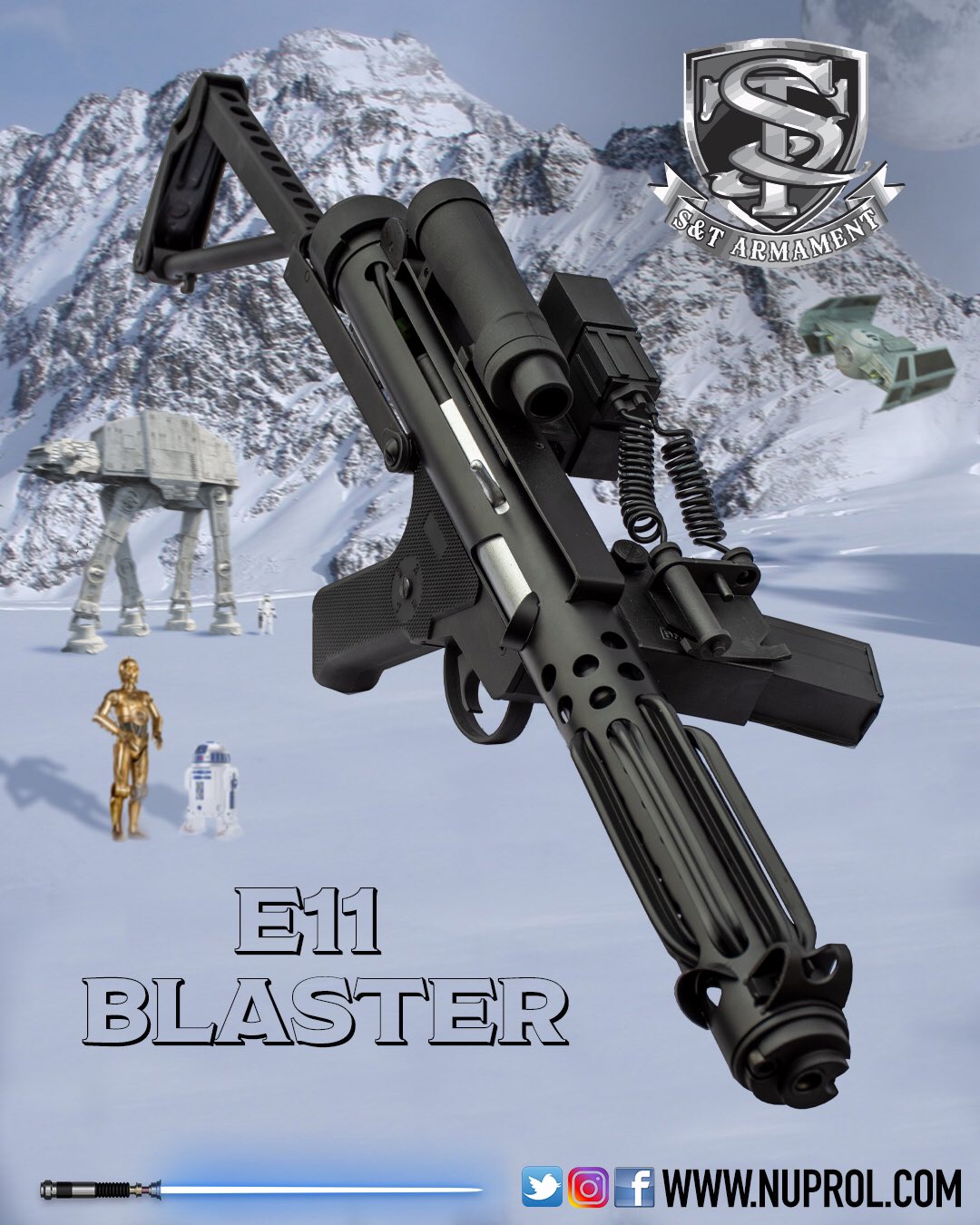 Nuprol S T E11 Blaster Starwars Airsoft Rifle
