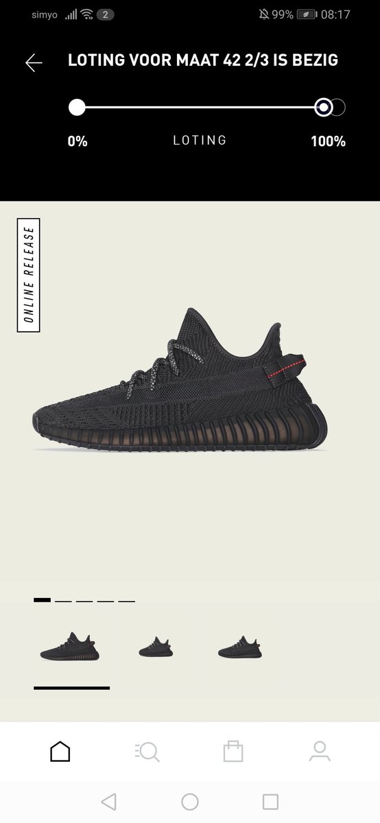 adidas yeezy draw in progress