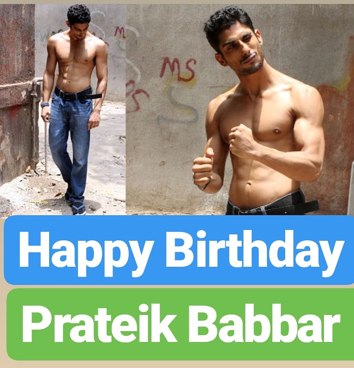 Happy Birthday 
Prateik Babbar (Son of Smita Patil & Raj Babbar) 