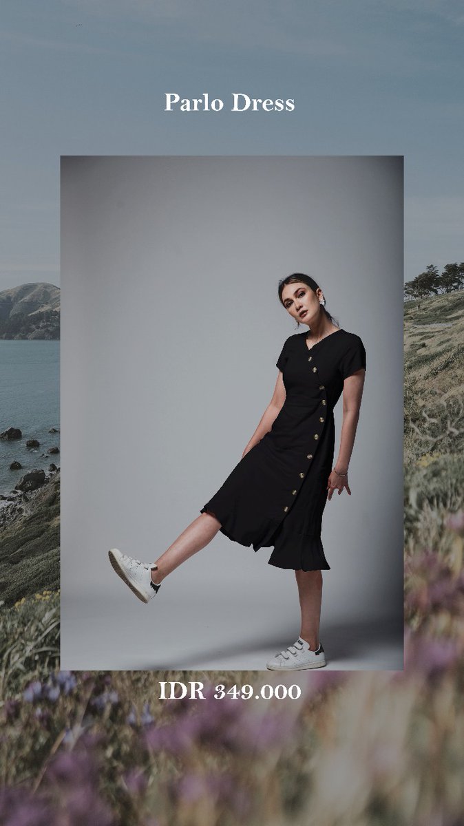 How to wear your black dress? Pairing with your fav sneakers, and your are ready to goooo 😍

#PlatonicDream #BlackDress #ParloDress 

Shop at
Lunahabit.com