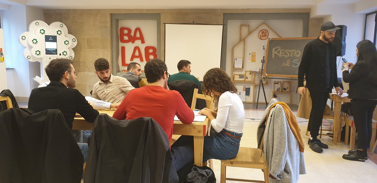 Tutto pronto! #restoalsudhackathontour #Bari <a href="/ondealte/">onde alte</a> <a href="/unibait/">Uniba.it Aldo Moro</a>