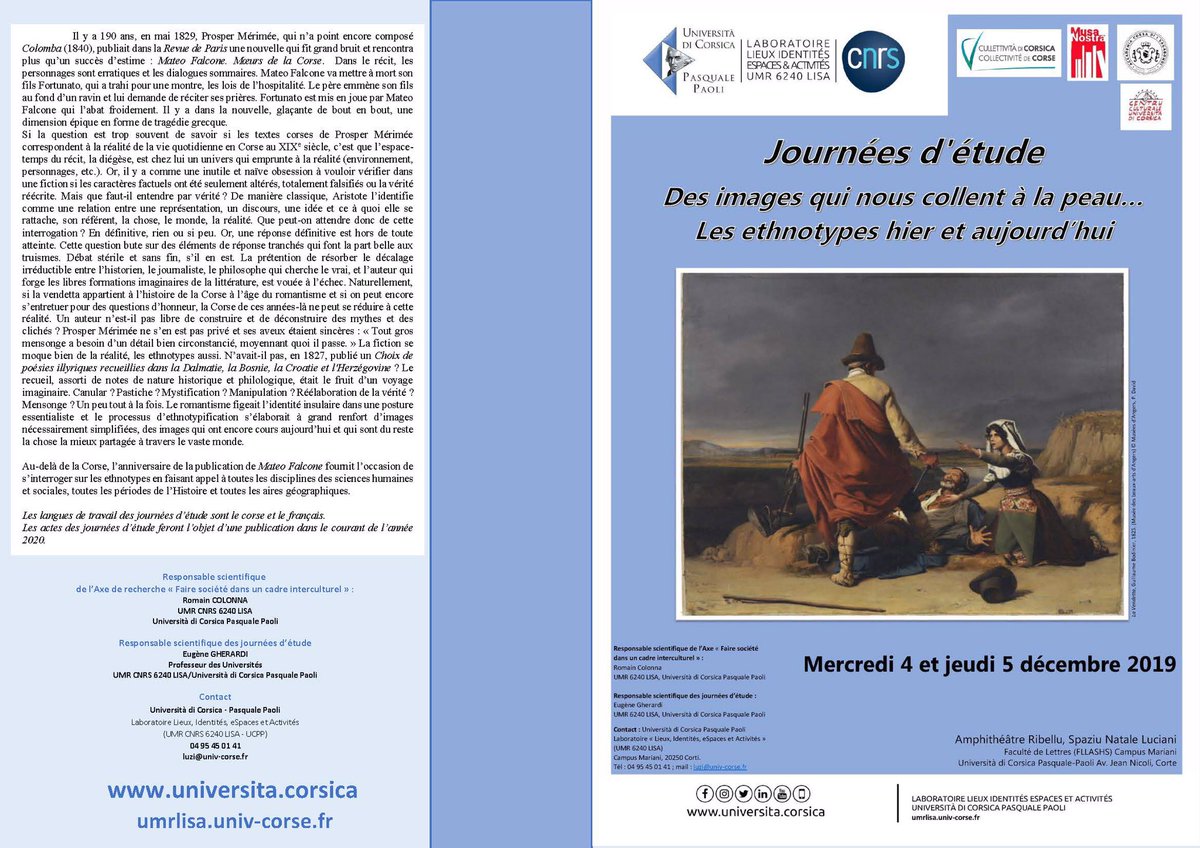 fabienland's tweet photo. Les 4 et 5/12, 2 belles JE organisées par l’ami @GeniuGherardi à l’@UnivCorse @umrlisa sur l’#ethnotype. J’évoquerai la dérision et l’hommage dans #luomochecompròlaluna de #PaoloZucca avec #JacopoCullin et #BenitoUrgu. #cinemaitaliano #nuovocinemasardo https://t.co/h47tT9OSHd