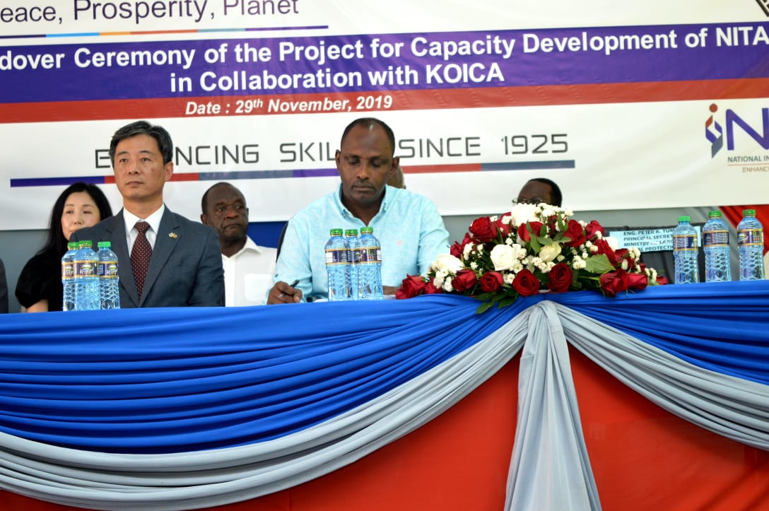 Amb Ukur Yatani EGH (@baloziyatani) on Twitter photo I witnessed the Handover Ceremony of the Project for Capacity Development of <a href="/nita_kenya/">NITA Kenya</a> in Collaboration with KOICA.The commissioning of this project will position <a href="/nita_kenya/">NITA Kenya</a> as a key enabler of the Government’s big 4 agenda by supplying youth and workers with skills. I witnessed the Handover Ceremony of the Project for Capacity Development of <a href="/nita_kenya/">NITA Kenya</a> in Collaboration with KOICA.The commissioning of this project will position <a href="/nita_kenya/">NITA Kenya</a> as a key enabler of the Government’s big 4 agenda by supplying youth and workers with skills.