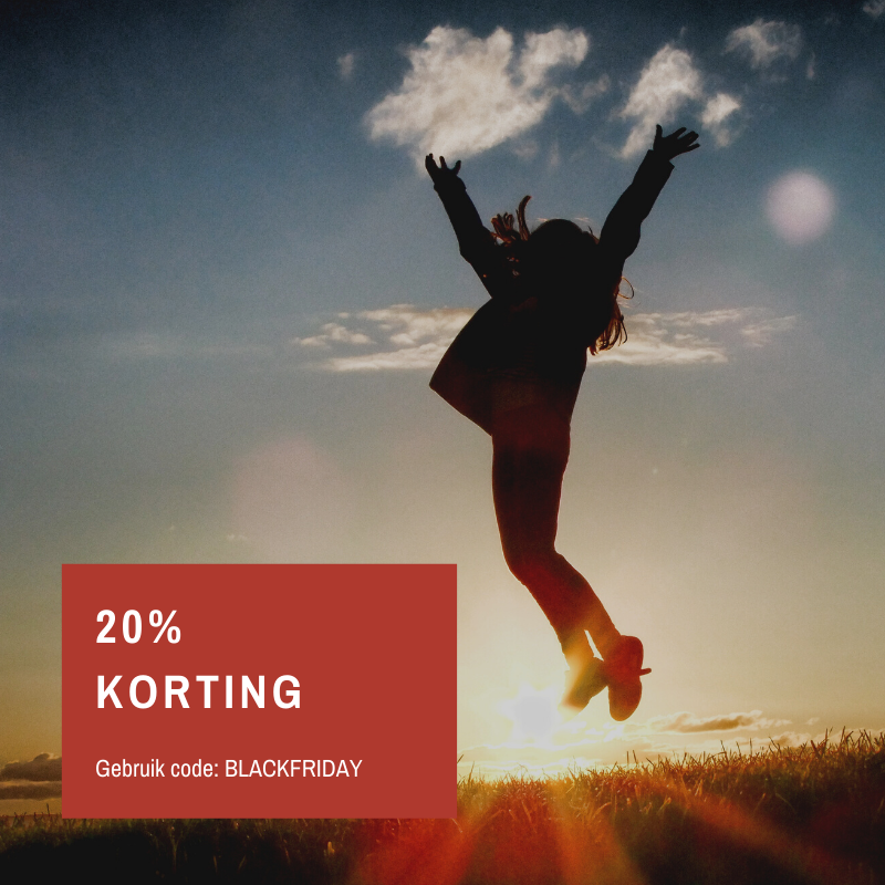 BLACK FRIDAY! Je shopt alles in de shop met 20% korting, gebruik code: blackfriday. Dat betekent soms korting op korting! kekstyle.nl