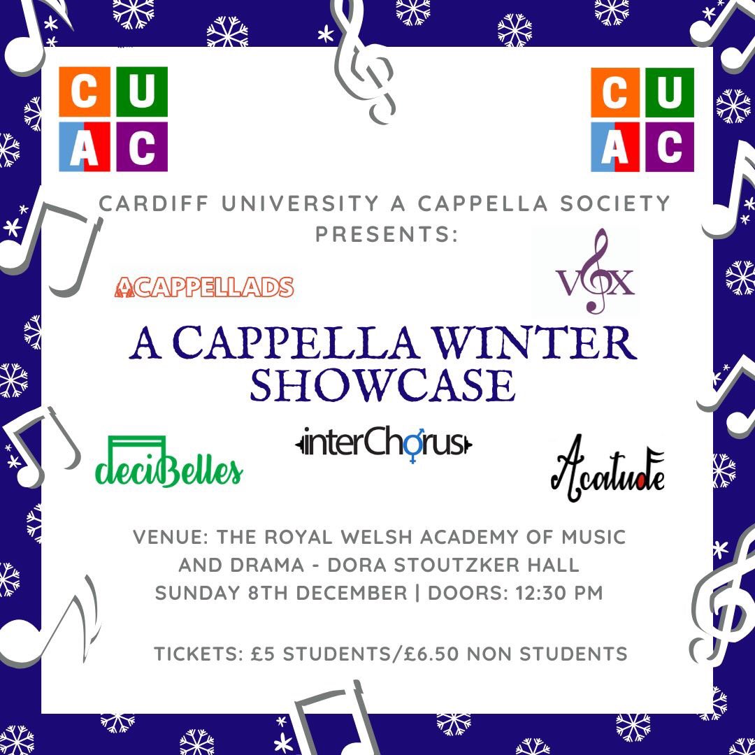 Cardiff University A Cappella tweet media