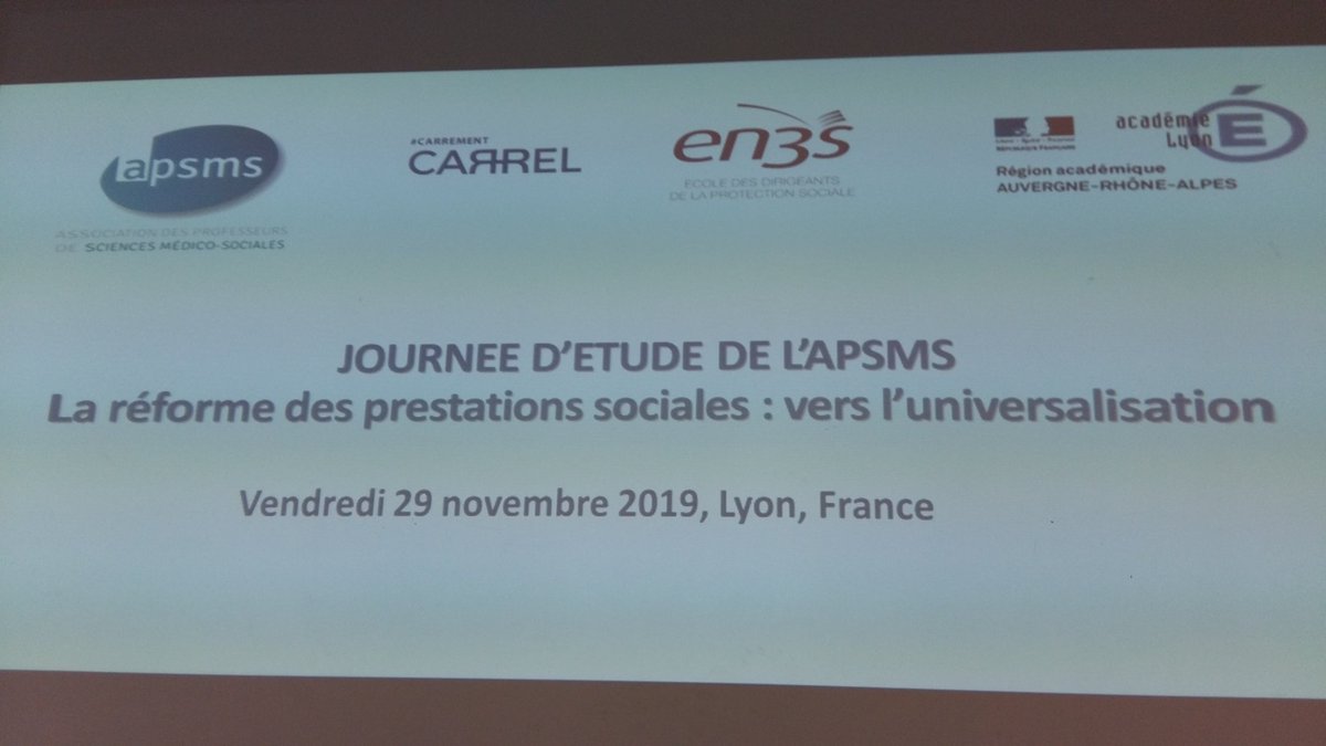 APSMSsanteetsoc's tweet photo. Ouverture de notre journée d étude 2019 #apsms #prestationssociales #universalisation https://t.co/BridZVVtiq