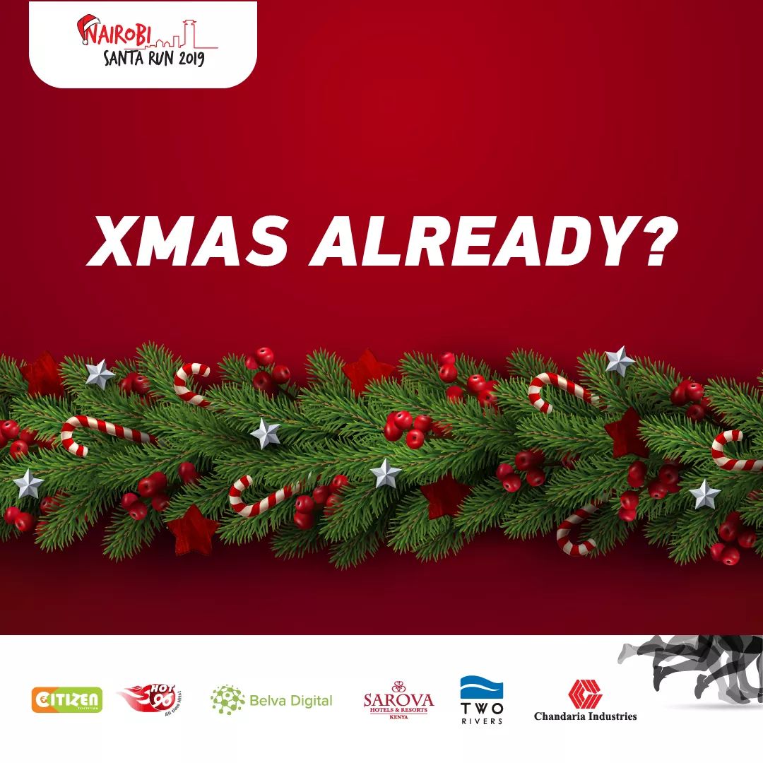 Nairobi Santa Run tweet media