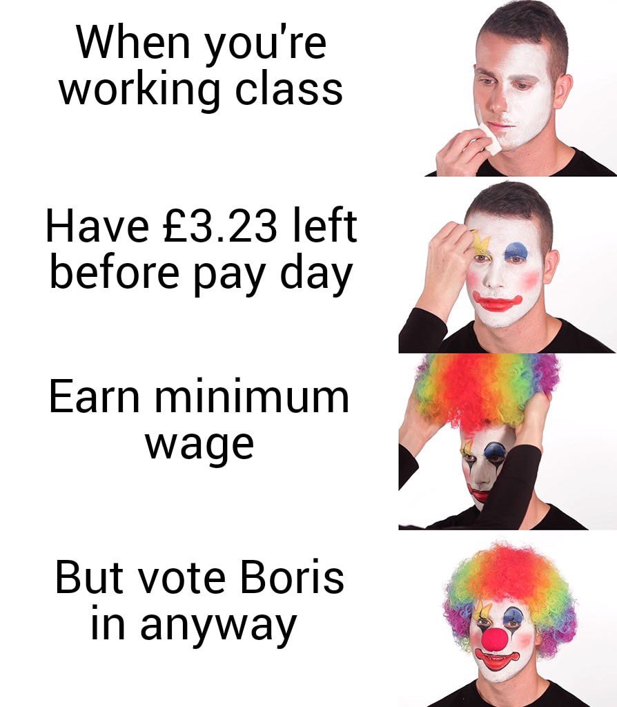 Say no more 🤡

#BorisJohnsonIsAMelt