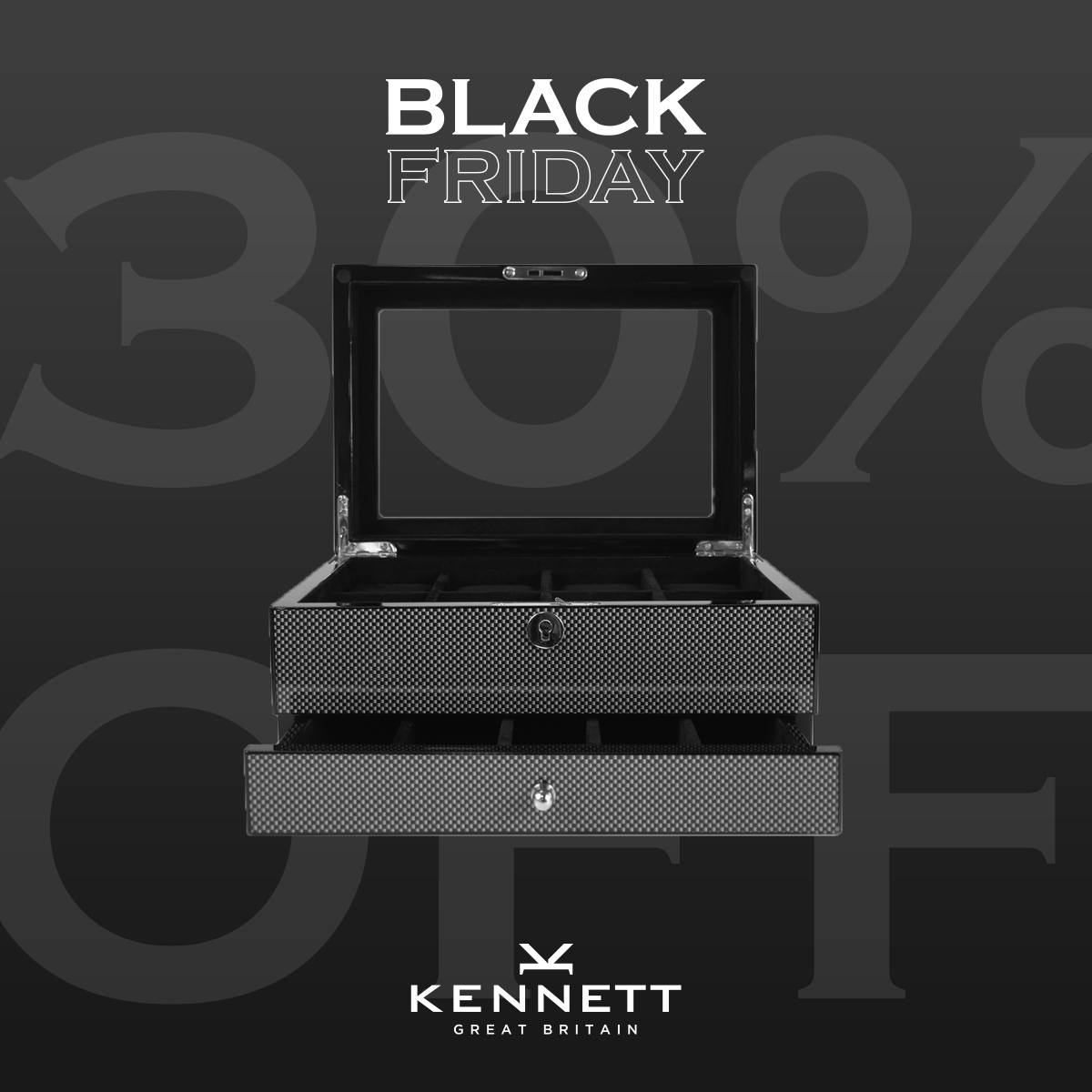 ⚫ 30% OFF FOR BLACK FRIDAY ⚫

You have until midnight on Monday to save 30% off ALL Kennett watches &amp; accessories, including our high-quality wooden watch boxes.

Apply the code 'BLACKFRIDAY' at checkout to secure your discount. Click here to browse: bit.ly/37KqHkd