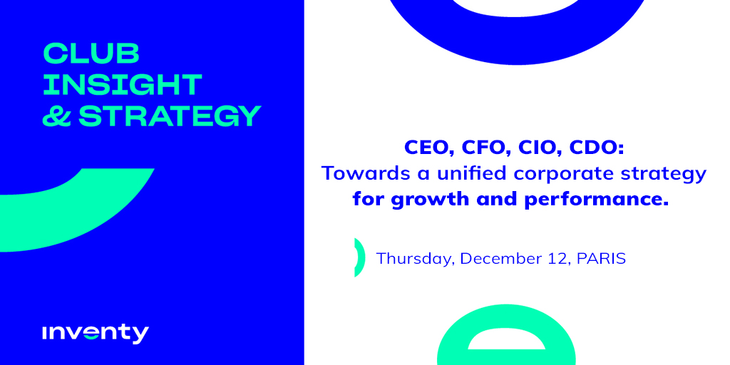 [Club] #CEO, #CFO, #CIO, #CDO: towards a unified corporate strategy for growth and performance. Exchanges and debates with expert Frédéric Garnier from <a href="/PwC_France/">PwC France</a>. 📆 Thursday, December 12,📍 75001 PARIS
Registration on ➡️ content.inventy.com/club-insight-s…