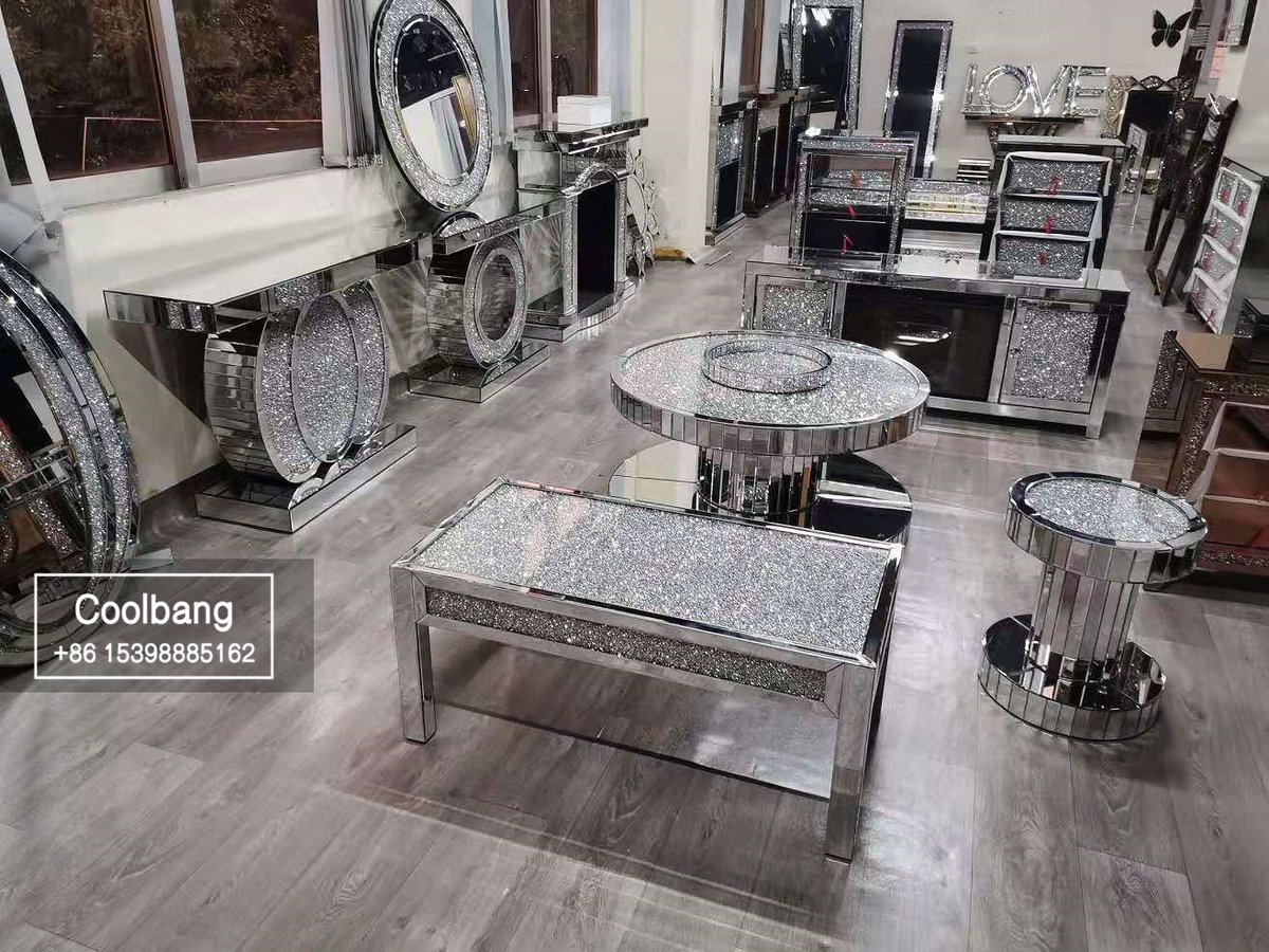 Eileen41226086's tweet image. Sparkle Diamond Coffee Table 

#sparklecoffeetable #coffeetable #mirroredcoffeetable #diamondcoffeetable #crusheddiamond #diamondfurniture #mirroredfurniture