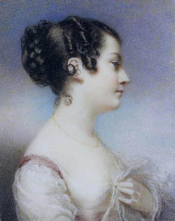 Illegitimate, Georgiana McCrae was a brilliant portraitist who 1st showed at the Royal Soc aged only 12. In the 1820s she won 2 major art prizes. Eventually emigrated to Australia, where she struggled cos she wasn't financially recognised in her father's will. Bastard. /6