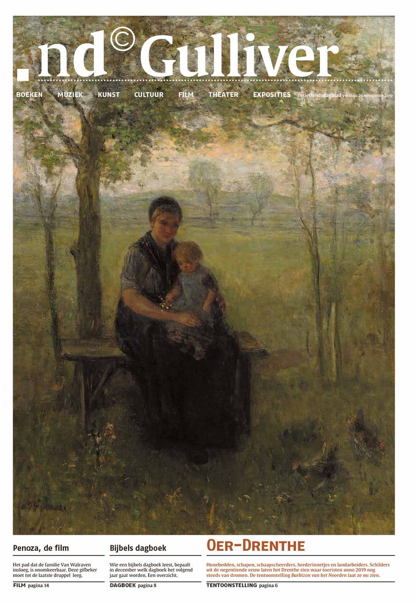 Eindelijk, vrijdag! Koffie, bij de #NDGulliver, met China-kenner <a href="/RubenTerlou/">Ruben Terlou</a>, Drenthe, F.B.Hotz en  #penozadefilm. Daarna ben je toe aan evensongs. Staan er ook in 😇 nd.nl nd.nl/losseverkoop Fijn weekend. 👍