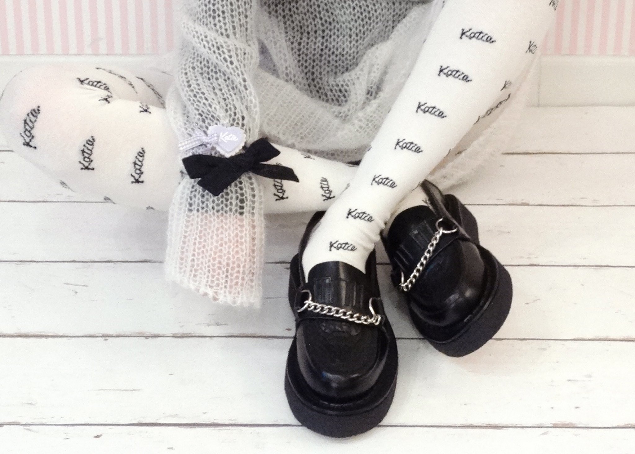 Katie ジョージコックス ローファー ラバーソール