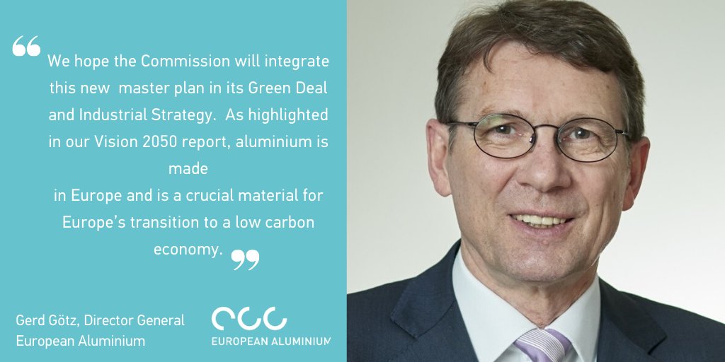 EUROPEAN ALUMINIUM (@eu_aluminium) on Twitter photo We welcome <a href="/EU_Commission/">European Commission</a>'s industrial transformation masterplan👏
#Aluminium should be recognised as a key strategic value chain: with the right policy conditions, we can significantly increase #recycling & reduce the carbon footprint of primary production by up to 70%. We welcome <a href="/EU_Commission/">European Commission</a>'s industrial transformation masterplan👏
#Aluminium should be recognised as a key strategic value chain: with the right policy conditions, we can significantly increase #recycling & reduce the carbon footprint of primary production by up to 70%.