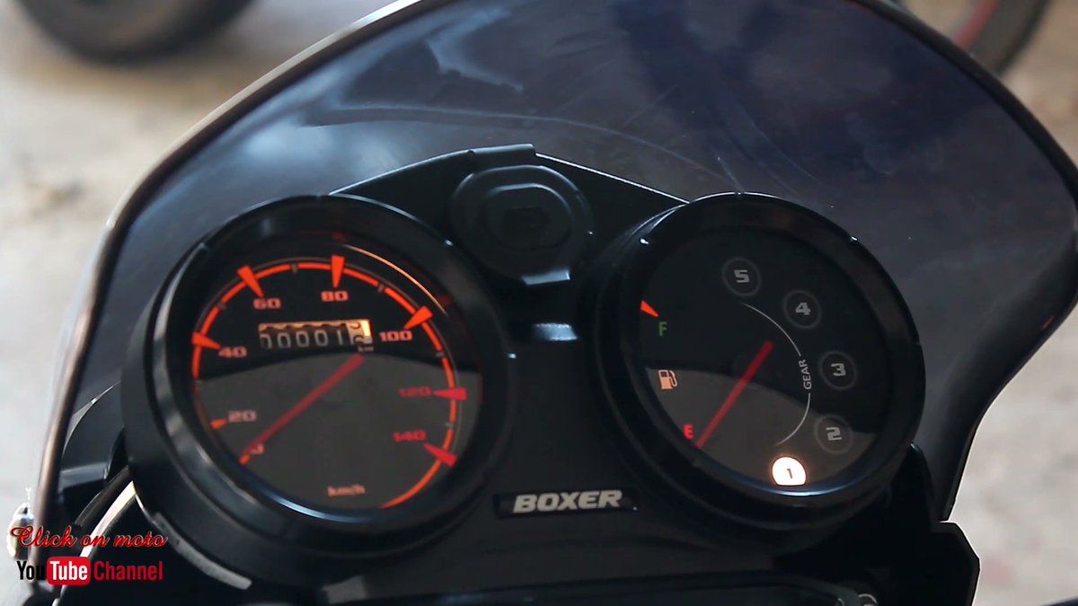 bajaj boxer speedometer