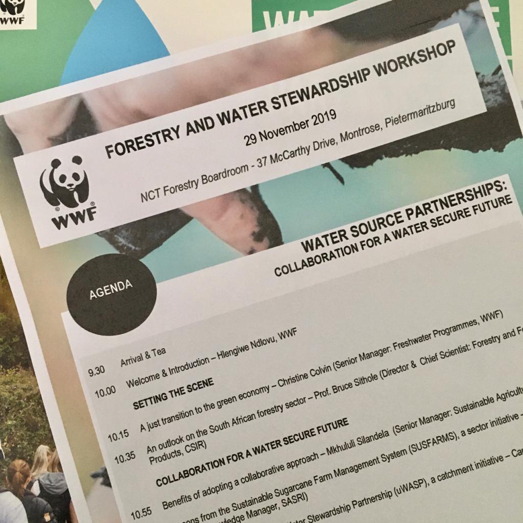 It was a great pleasure to today host a one of a kind  #forestry  #WaterStewardship workshop with members of the SA forestry industry  under the theme "Water Source Partnerships: collaboration for a water secure future"