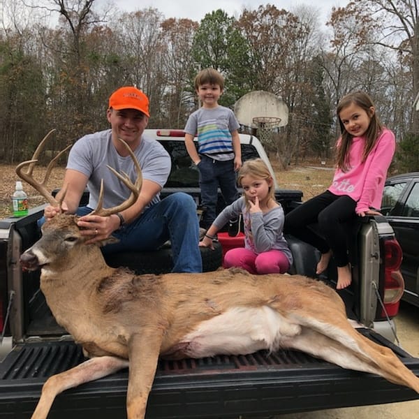 Thank you Lord! The kids were excited! Bankhead buck on 11/27