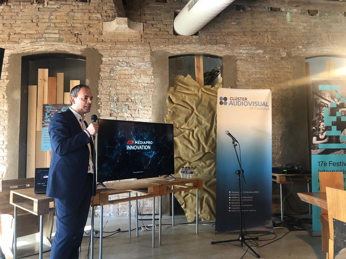 GRUPMEDIAPRO's tweet photo. Plácido Tenedor, analista de negocis digitals a @GrupoMEDIAPRO , ha participat en el 17è Festival Internacional de Continguts Audiovisuals de Catalunya celebrat a Igualada.
@ClusterAVCat @FestivalZoom #MeetzoomPro https://t.co/GpHI69TWzi