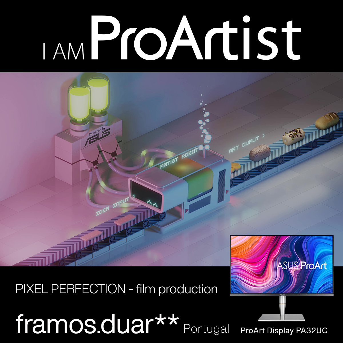 ASUS's tweet photo. Congratulations to the winners of the #IamProArtist contest.
🏆True Color - PA27AC
Ng Yee L**
🏆Pixel Perfection - PA32UC
framos.duar**
🏆Mighty Mini - PA90
Robert.Drăgo**
✨Lucky draw:
StudioBook Pro 17 – T*m*y
PA24AC - В*р*н*к*
PB60G - S*l*e*i* *u*e*o https://t.co/wtkSZ1HYDY