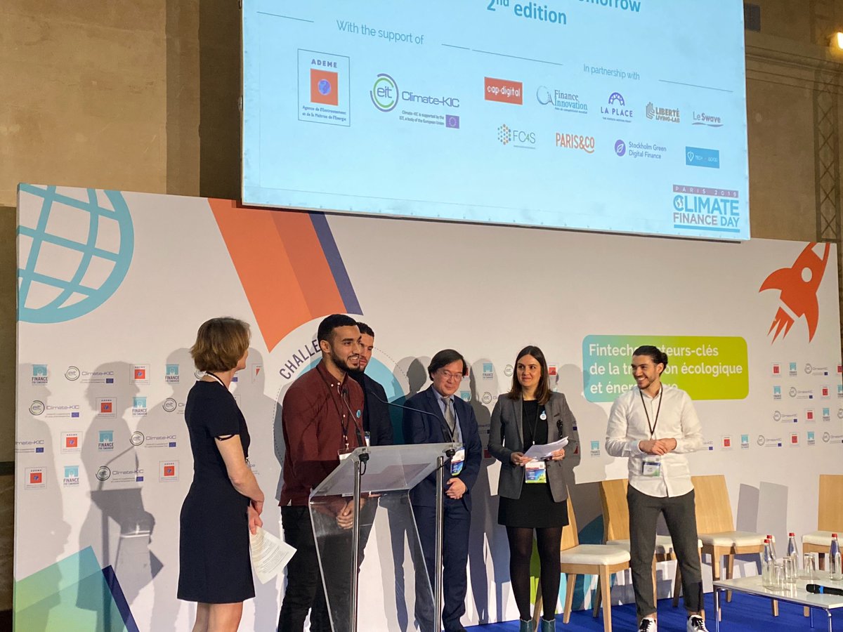 IFD_Paris's tweet photo. @SimonZadek @thanhtamle2 @ClimateKIC @ademe @CeoMirova @Mirova_RI @Eva_Sdn @MartinSpolc @Cap_Digital @financeinnov @Paris_Incub @LaPlaceFintech @LeSwave @LIBERTE_LL @FC4SNetwork @LaFrenchTech @anneclaire_rx Challenge #FintechForTomorrow 🚀 Congrats to @qlay_io, Special Mention from the jury! ❤️
It is the first micro #RealEstate platform! Its ambition is to redefine housing as a social good and guarantee decent! #CFD2019 #Fintech https://t.co/U8Xe7hxmvl