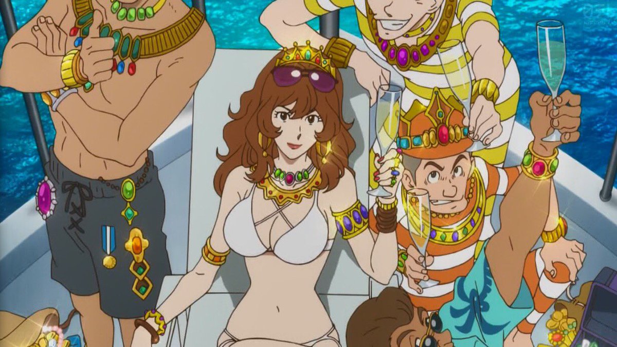 今作も不二子は不二子 #ルパン三世プリズン・オブ・ザ・パスト