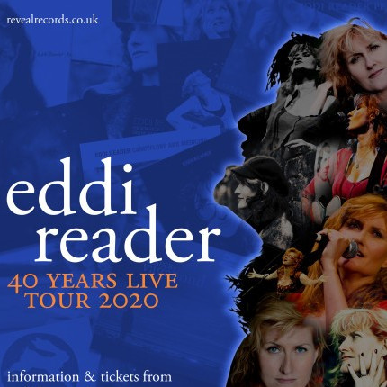 Perhaps Scotland's most iconic living voice <a href="/eddireader/">.</a> has been composing complex melodies of folk beauty for 40 years - don't miss the chance to celebrate her 40 Years Live Tour this August 2020 at Wales' stunning <a href="/StDavidsCath/">St Davids Cathedral</a>! Tickets: bit.ly/TLEddiR