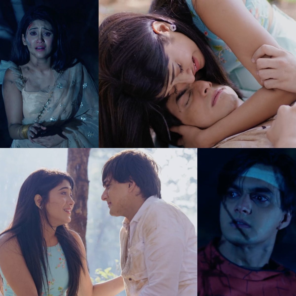 Khoya tha apna pyaar jahanPahunch gaye phir vaisi jagah.Magar iss baar kuch alag huaJudaai nahin, pyaar ka izhaar hua.A separation that began in a forested land, ended with a confession totally unplanned.Time did change 1 thing-  #Kaira's love had grown even more. #yrkkh