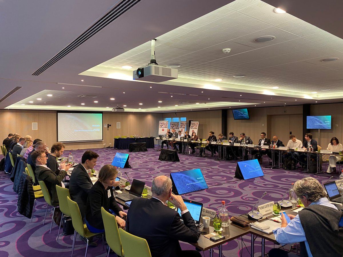 EU_IPO's tweet photo. We’re in Brussels today for the second meeting of the Anti-Counterfeiting Blockathon Forum, the next step in our mission to provide a technical solution against #counterfeiting based on #blockchain technology: https://t.co/8ySnyW53VH

#EUBlockathon https://t.co/gUxpSRctk6