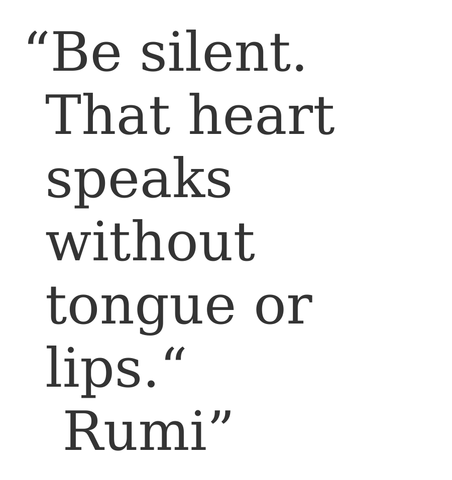 QuoteBot12's tweet photo. #rumi #silence https://t.co/lHtSc8uX8d