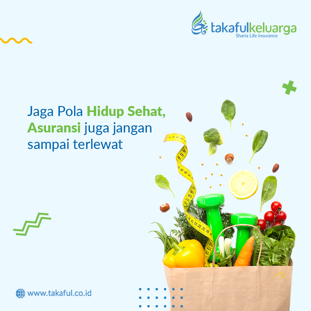 TakafulKeluarga's tweet photo. Pola hidup yang sehat juga harus diimbangi dengan asuransi kesehatan. Yuk segera daftarkan diri kamu dengan #FamilyHospitalPlan Takafulink Salam agar tetap terlindungi setiap saat.
#TakafulKeluarga #ShariaInsurance #Fullfledge #InspringLife #SemakinBaik https://t.co/USE9AceGi2