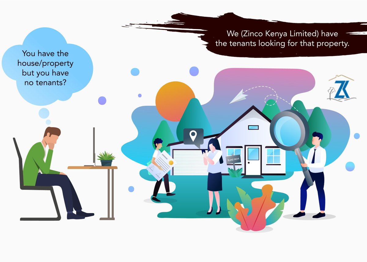 ZincoKenya's tweet photo. Let us work together, call us on 0722778843.
Let us assist you transform the vacancy to occupancy.
#housetolet
#lettingagents
#vacanthouses
#3bedroomtolet
#2bedroomtolet
#massionettetolet
#owncompounddtolet
#realestateagent
#propertymanagers
#lookingforahouse
#zincokenyaltd https://t.co/vRxoBgGAXy